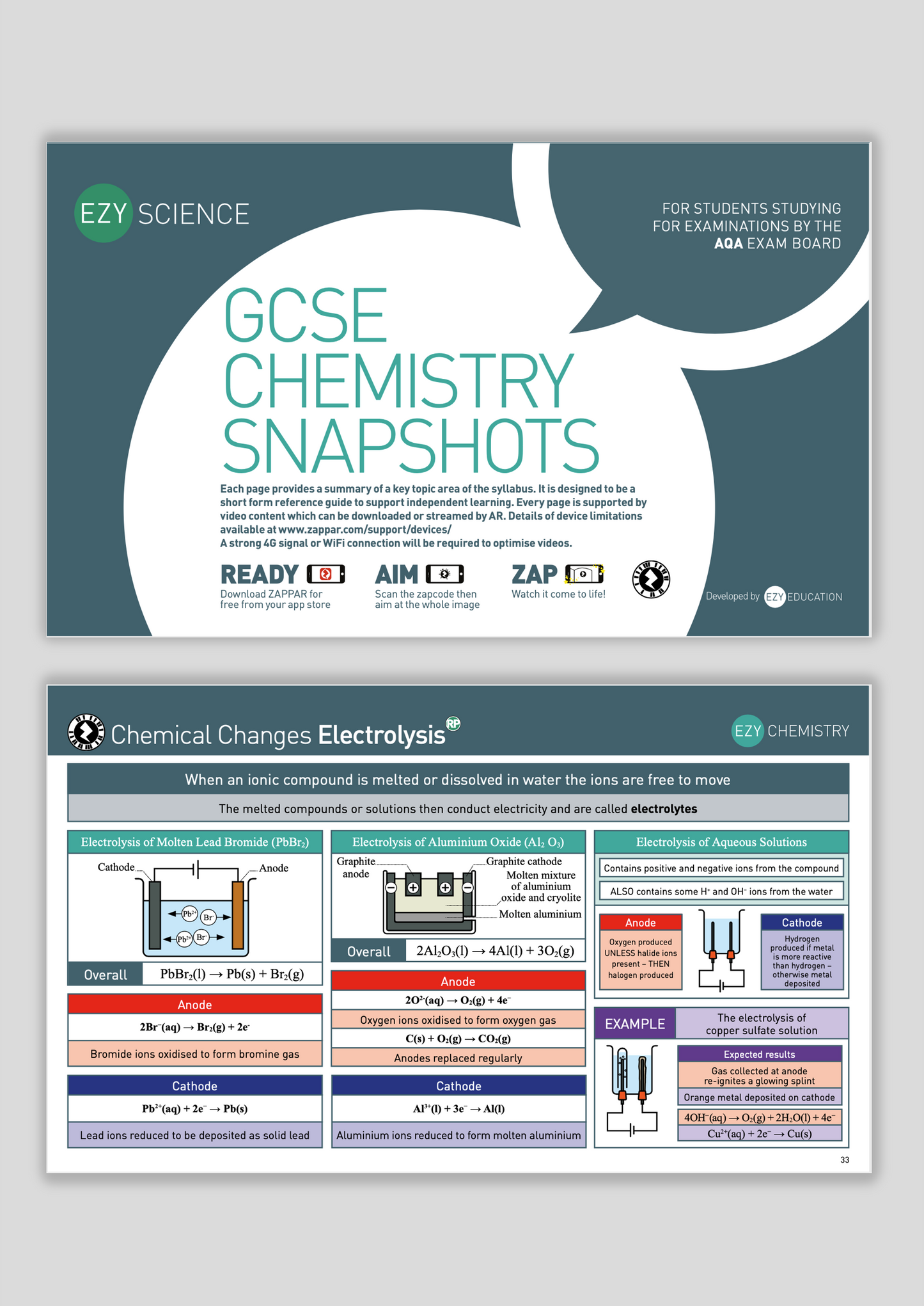 Maxi Snapshot Booklet - EzyScience - GCSE - Chemistry Higher