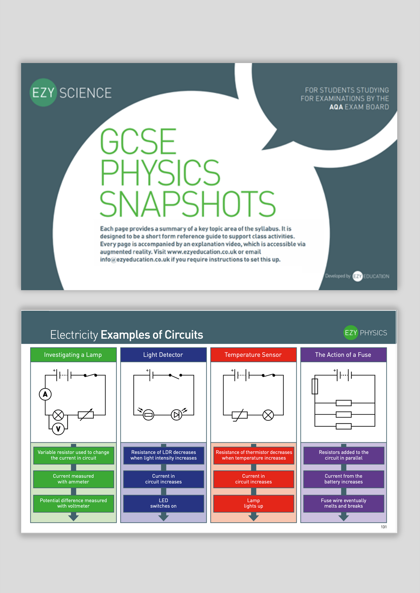 Physics Recap Booklet - EzyScience - GCSE - Physics Higher