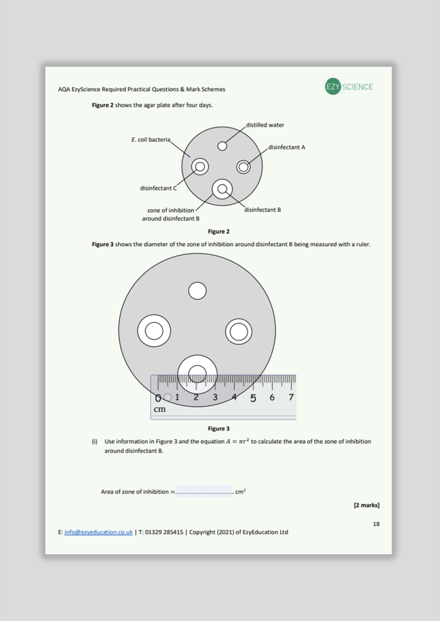 AQA Required Practical Questions and Answers Pack - EzyScience