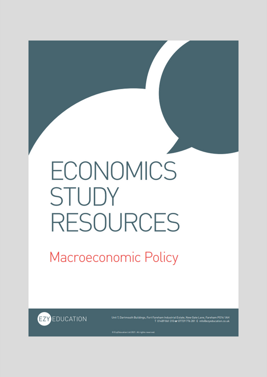 A-Level Macroeconomics Study Guide - Module 6: Macroeconomic Policy