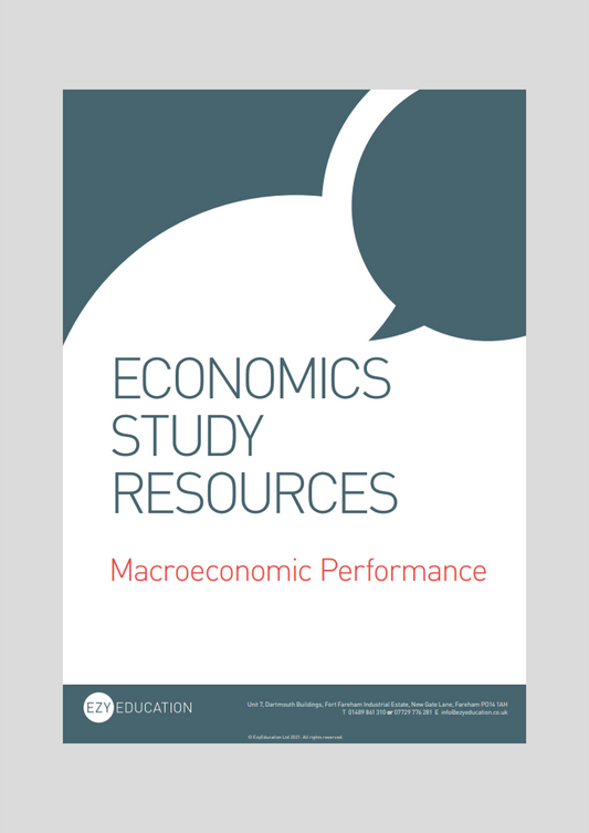 A-Level Macroeconomics Study Guide - Module 5: Macroeconomic Performance