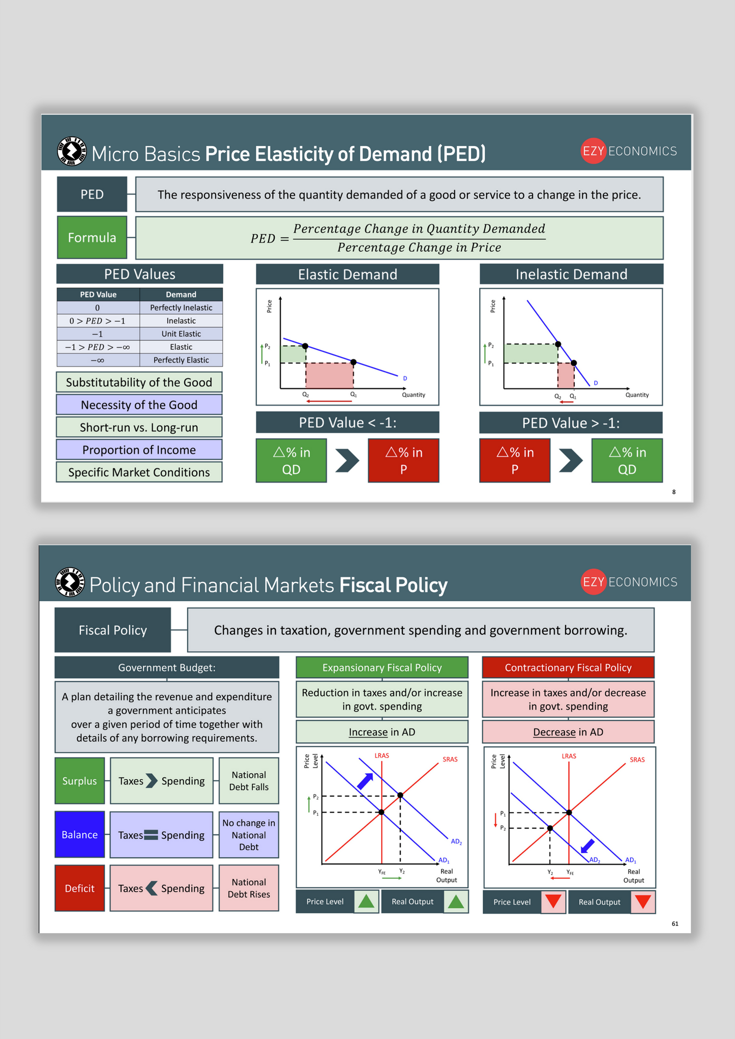 Maxi Snapshot Booklet - EzyEconomics - A-level