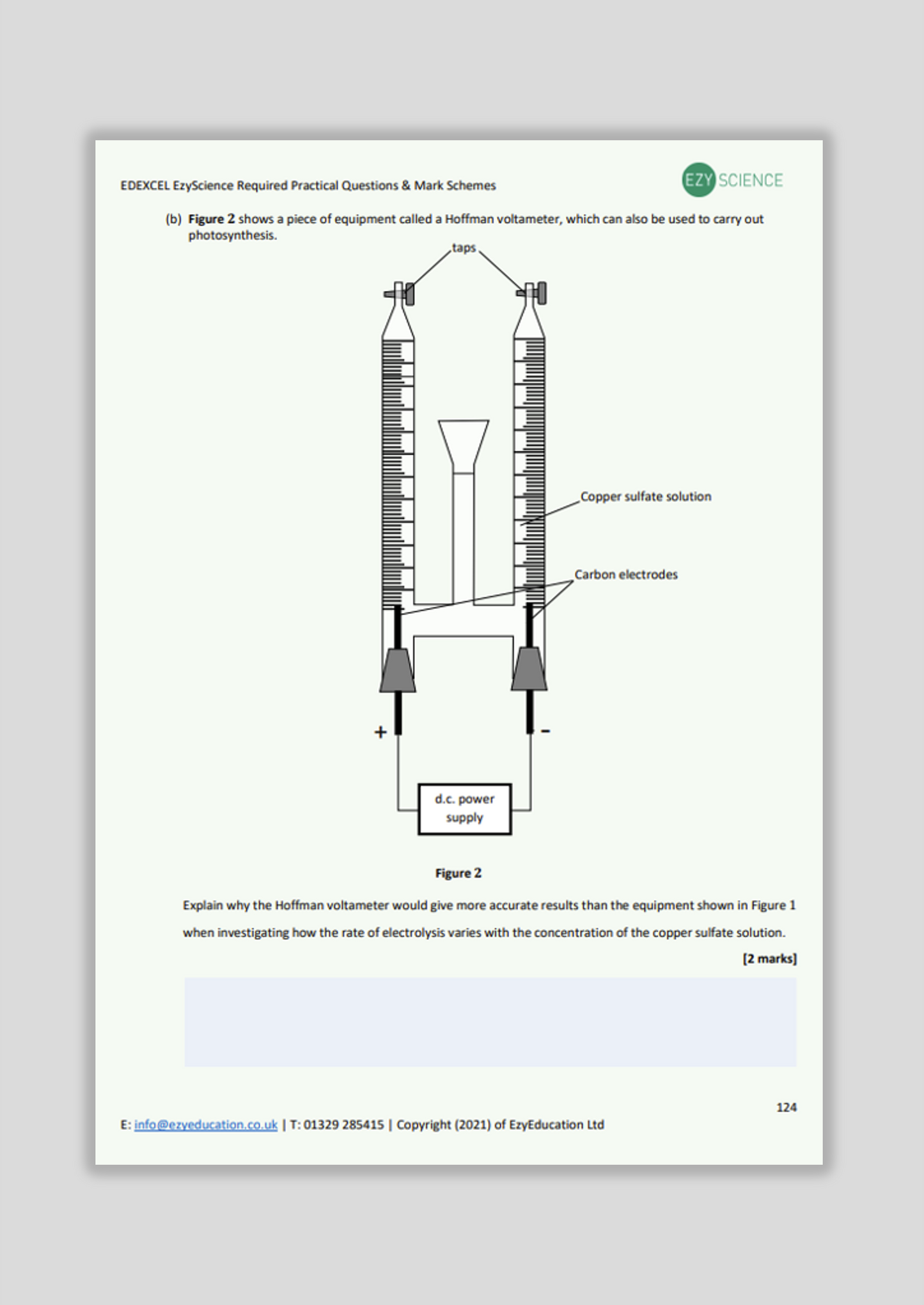 Edexcel Required Practical Questions and Answers Pack - EzyScience