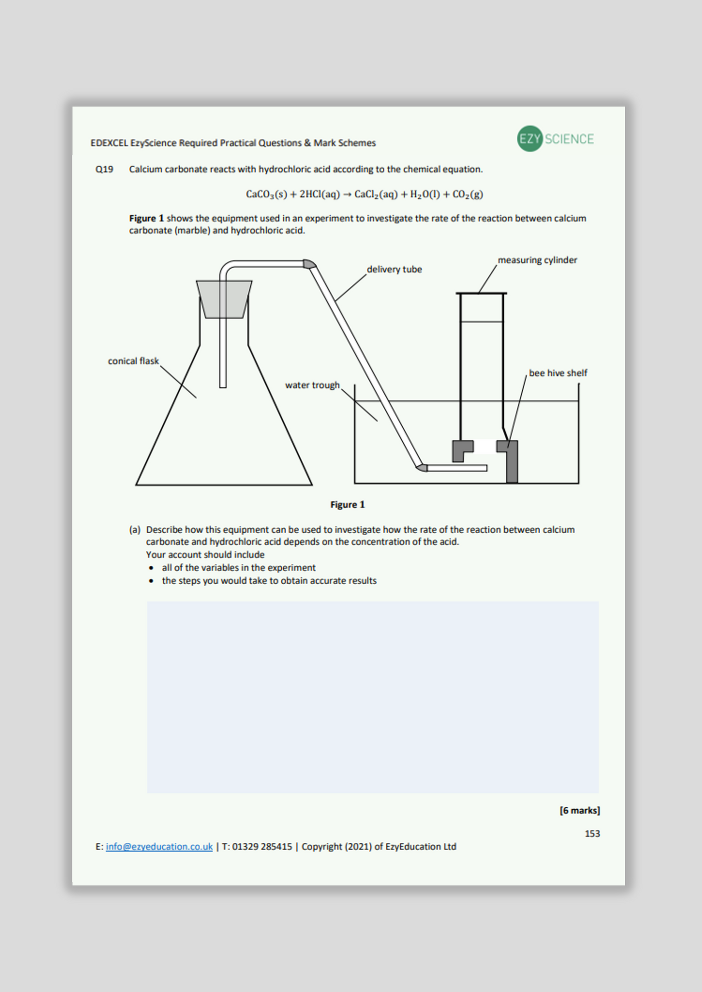 Edexcel Required Practical Questions and Answers Pack - EzyScience